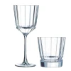 Cristal D'Arques Macassar Set Calici e Bicchieri In Vetro Cristallino Set 12 Pz