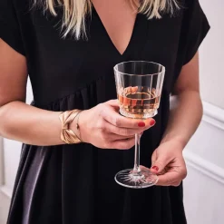 Cristal D'Arques Macassar Set Calici e Bicchieri In Vetro Cristallino Set 12 Pz