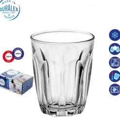 Duralex Provence Bicchiere Multiuso In Vetro Temperato - Set 6 Pz