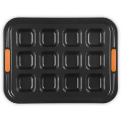 12 Forme - Le Creuset Forme Speciali Stampo Brownie Antiaderente In Acciaio al Carbonio