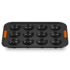 12 Forme - Le Creuset Forme Speciali Stampo Mini Ciambelle Antiaderente In Acciaio al Carbonio
