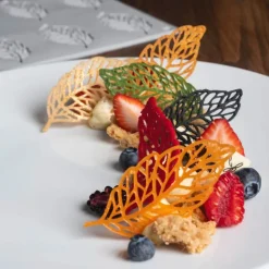 10 Forme - Pavoni Gourmand Stampo Decorazioni Piume In Silicone