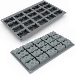 20 Forme - Pavoni Gruyere Stampo Decorazioni Groviera In Silicone