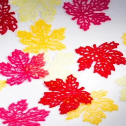 8 Forme - Pavoni Maple Stampo Decorazioni Foglia D'Acero In Silicone