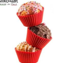 6 Forme Silikomart Classic Stampo Muffin In Silicone