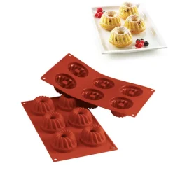 6 Forme Silikomart Classic Stampo Gugelhopf In Silicone