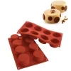 8 Forme Silikomart Classic Stampo Cilindro In Silicone