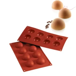8 Forme Silikomart Classic Stampo Semisfera In Silicone