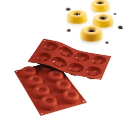 8 Forme Silikomart Classic Stampo Savarin In Silicone