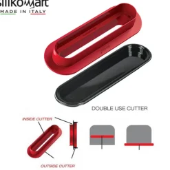 8 Forme Silikomart Eclair Fashion Stampo Éclair In Silicone
