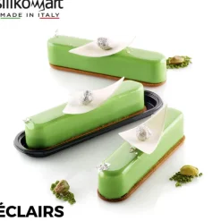 8 Forme Silikomart Eclair Fashion Stampo Éclair In Silicone