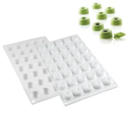35 Forme Silikomart Micro Savarin Stampo Savarino In Silicone