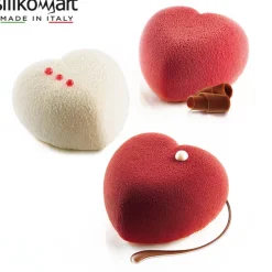 8 Forme Silikomart Mini Amorini Stampo Cuori In Silicone