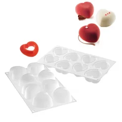 8 Forme Silikomart Mini Amorini Stampo Cuori In Silicone