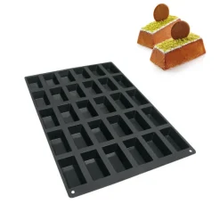 30 Forme Silikomart SQ006 Stampo Mini Torte In Silicone