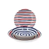 H&H Coupe Graphic Servizio Piatti In Porcellana - Set 18 Pz