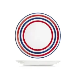H&H Coupe Graphic Servizio Piatti In Porcellana - Set 18 Pz