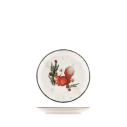 H&H Coup Nordic Garland Servizio Piatti In Stoneware Set 18 Pz