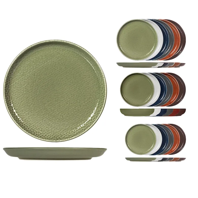 H&H Havana Nordic Servizio Piatti In Stoneware Set 18 Pz