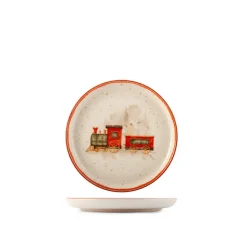 H&H Nordic Santa Express Servizio Piatti In Stoneware Set 18 Pz