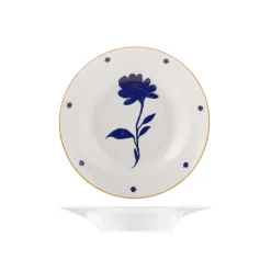 H&H Royal Petals Servizio Piatti In Porcellana - Set 18 Pz
