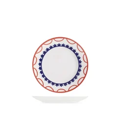 H&H Zephyra Servizio Piatti In Porcellana - Set 18 Pz
