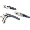 Ilsa Double Lever Corkscrew In Stainless Steel