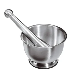 Ilsa Stainless Steel Mortar and Pestle