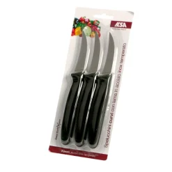 Ilsa TuttiXUno Coltello Spelucchino In Acciaio Inox - Set 3 Pz