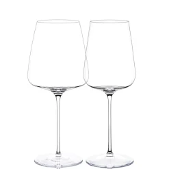 Italesse Etoile Blanc & Noir Extreme Set Calici Vino Rosso e Bianco In Vetro Set 12 Pz