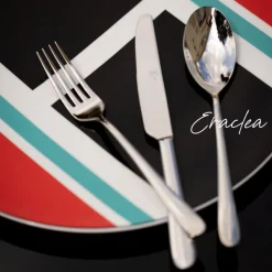 Le Coq Eraclea Forchetta Tavola In Acciaio Inox - Set 12 Pz