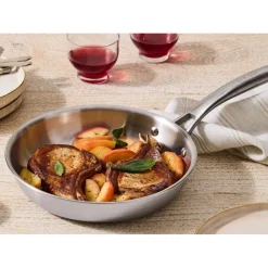 Le Creuset Essential Padella Bassa In Acciaio Inox