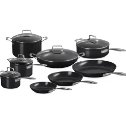 Le Creuset Essential Set Pentole e Padelle Antiaderenti Con Rivestimento In Ceramica Set 8 Pz