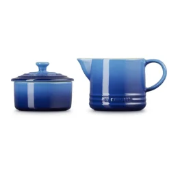 Le Creuset Evolution Set Latte & Zucchero Lattiera 30 cl con Barattolo Zucchero In Gres Vetrificato Set 2 Pz