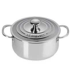 Le Creuset Evolution Set Pentole e Padelle In Acciaio Inox Set 4 Pz