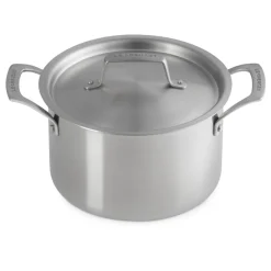 Le Creuset Inox Essential Set Pentole e Padelle In Acciaio Inox Set 4 Pz