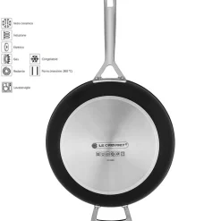 Le Creuset Les Forgées Padella Alta Antiaderente In Alluminio
