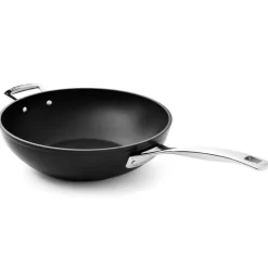 Le Creuset Les Forgées Wok Antiaderente In Alluminio Con Manico