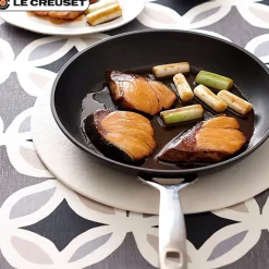 Le Creuset Padella Bassa Antiaderente In Acciaio Inox