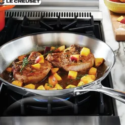 Le Creuset Padella Bassa In Acciaio Inox