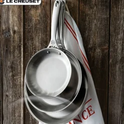 Le Creuset Padella Bassa In Acciaio Inox