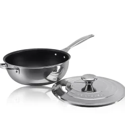 Le Creuset Padella Dello Chef Padella Bassa Antiaderente In Acciaio Inox