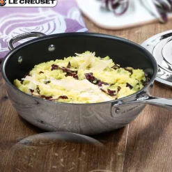 Le Creuset Padella Dello Chef Padella Bassa Antiaderente In Acciaio Inox