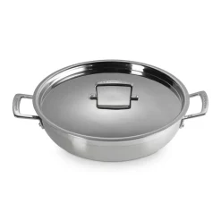 Le Creuset Tegame Basso Antiaderente In Acciaio Inox