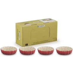 Le Creuset Tradition Mini Tortiere In Gres Vetrificato Set 4 Pz