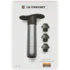 Le Creuset WA-137 Pompa Sottovuoto Per Vino Con 3 Tappi e Soft Grip