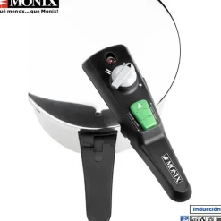 6 Litri - Monix Quick Pentola A Pressione In Acciaio Inox