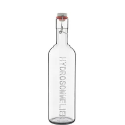 1 Litro - Bormioli Luigi Optima Bottiglia Acqua Con Tappo in Vetro