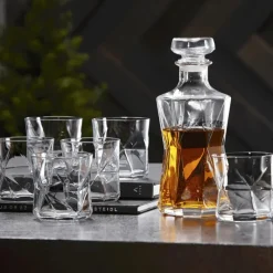 1 Litro - Bormioli Rocco Cassiopea Bottiglia Decanter in Vetro