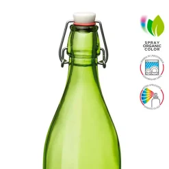 1 Litro - Bormioli Rocco Giara Bottiglia Acqua in Vetro - Set 6 Pezzi